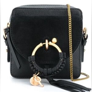 SEE BY CHLOÉ BLACK JOAN CAMERA BAG